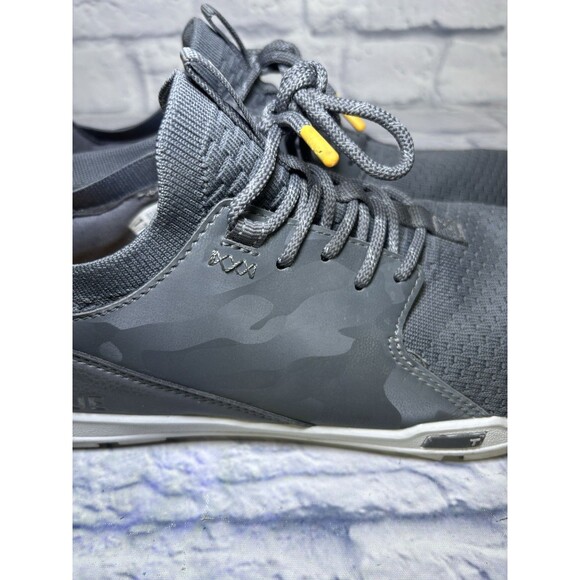 True Linkswear Golf TRUE OG Feel Gray White Camo Knit Mens Size 11 Spikeless